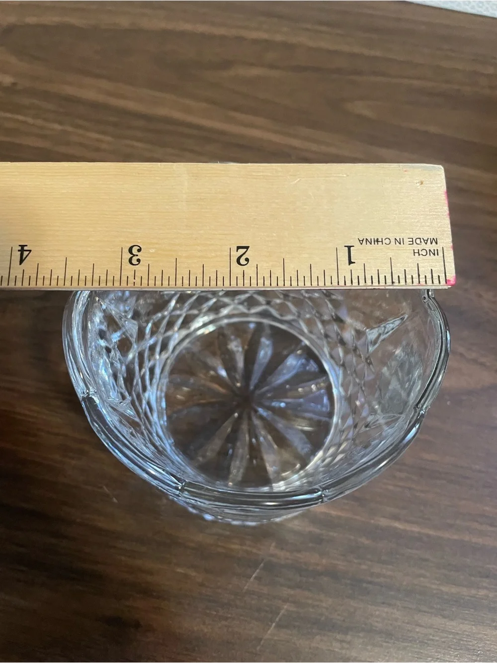 Clear Scalloped Glass Votive Holder - Home Accents